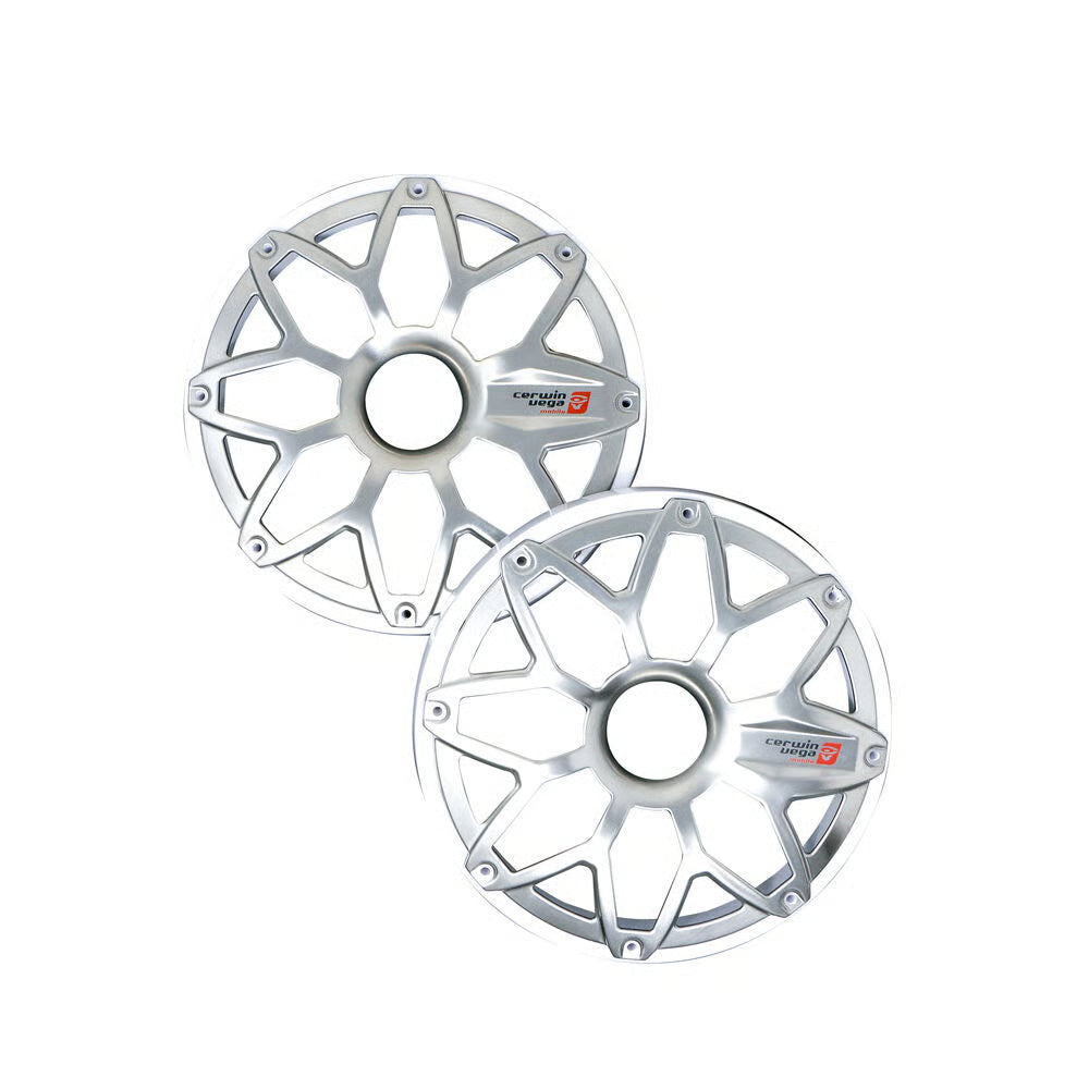 Cerwin Vega SM65FGW 6.5" RPM Stroker Series Flush Mount Marine Speaker Grilles (White, Pair)