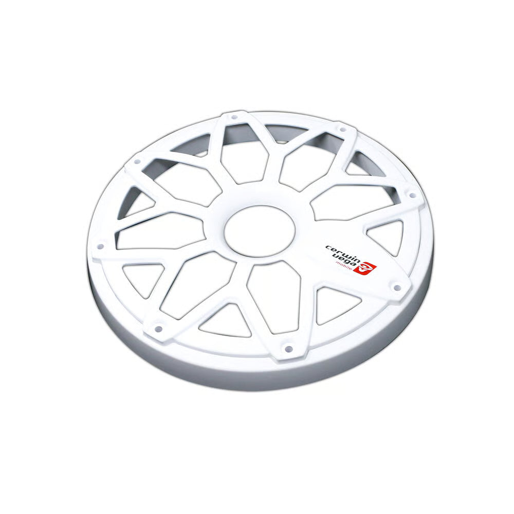 Cerwin Vega SM65FWW 6.5" RPM Stroker Series Flush Mount Speaker Grilles with Powder Coating (White, Pair)