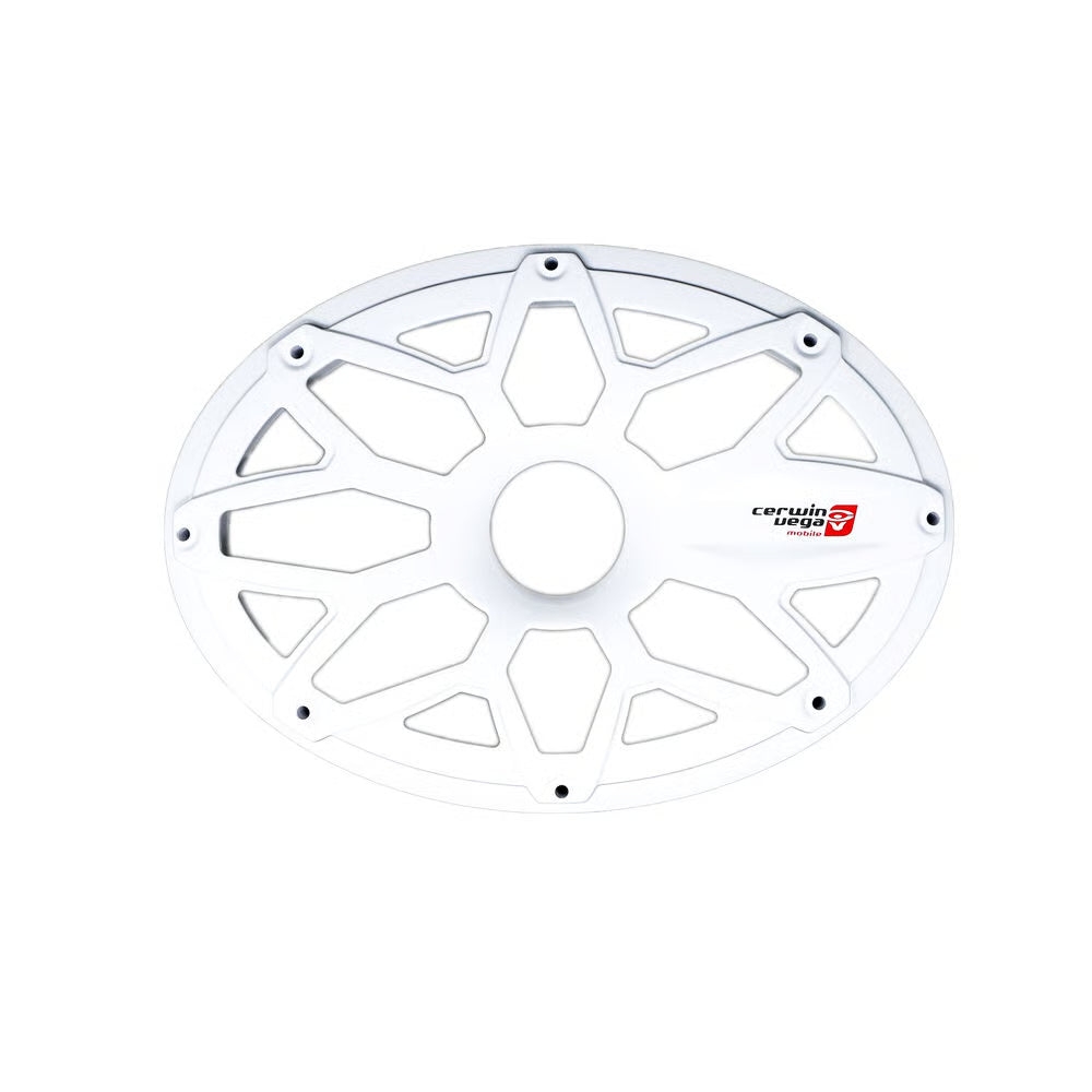 Cerwin Vega SM69FWW 6x9" RPM Stroker Series Flush Mount Speaker Grilles with Powder Coating (White, Pair)