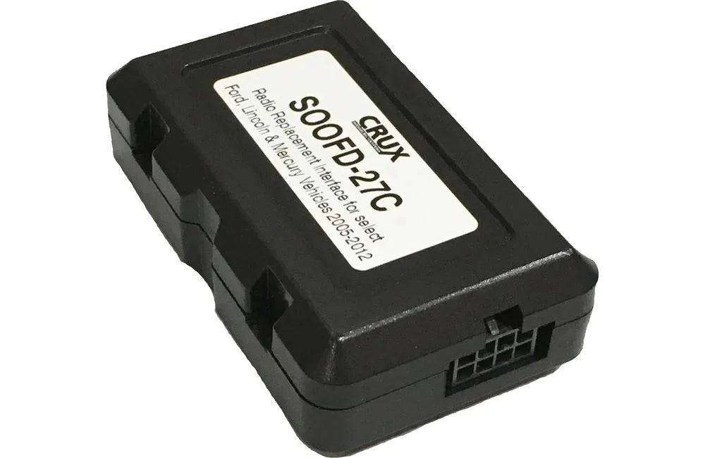 Crux SOOFD-27C Radio Replacement Interface for Ford, Lincoln & Mercury Vehicles