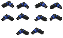 Load image into Gallery viewer, MR DJ SPAM-10 Speakon Compatible Right Angle PA/DJ Speaker Cable Connector (10 Pack)
