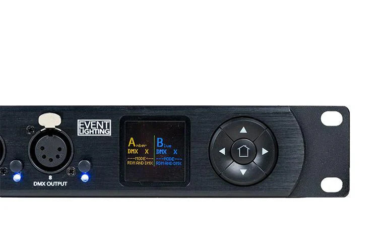 Antari SPLIT228RDM Event Lighting - 2 Inputs 8 Outputs DMX / RDM Splitter