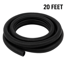 Load image into Gallery viewer, MR DJ 3-Pack 1/4", 3/8", 1/2" x 50 Feet Each Split Wire Loom Convoluted Tubing
