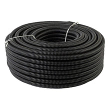 Load image into Gallery viewer, Absolute 4-Pack 1/4", 3/8", 1/2", 3/4" x 50 Feet Each Split Wire Loom Convoluted Tubing
