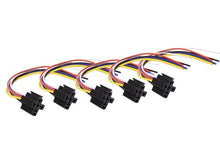 Charger l&#39;image dans la galerie, Absolute USA 5-Pin 12 VDC Interlocking Relay Socket, 5 Set