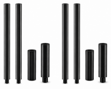 Charger l'image dans la galerie, 2 MR DJ SS40 36"/38mm Subwoofer Speaker Pole M20 Threaded &amp; Mount Dual 35mm/38mm