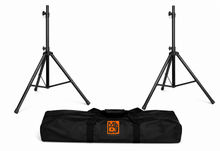 Load image into Gallery viewer, MR DJ SS850PKG 2 Speaker Stand Road Carrying Bag + 2 Speakon Cable