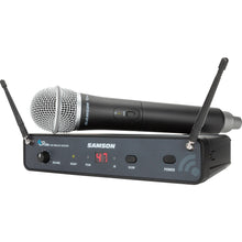 Load image into Gallery viewer, Samson SWC88XHQ7-K Concert 88x Wireless Handheld Microphone System with Q7 Mic Capsule