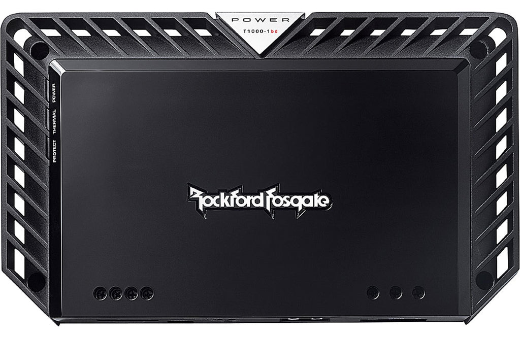 Rockford Fosgate T1000-1bdCP Power Series mono sub amplifier 1,000 watts RMS x 1 at 2 ohms