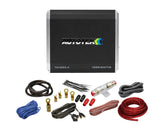 Autotek TA-1255.4 1200 Watt 4 Channel High-Performance Car Audio Amplifier with Absolute KIT4 4 Gauge Amp Kit