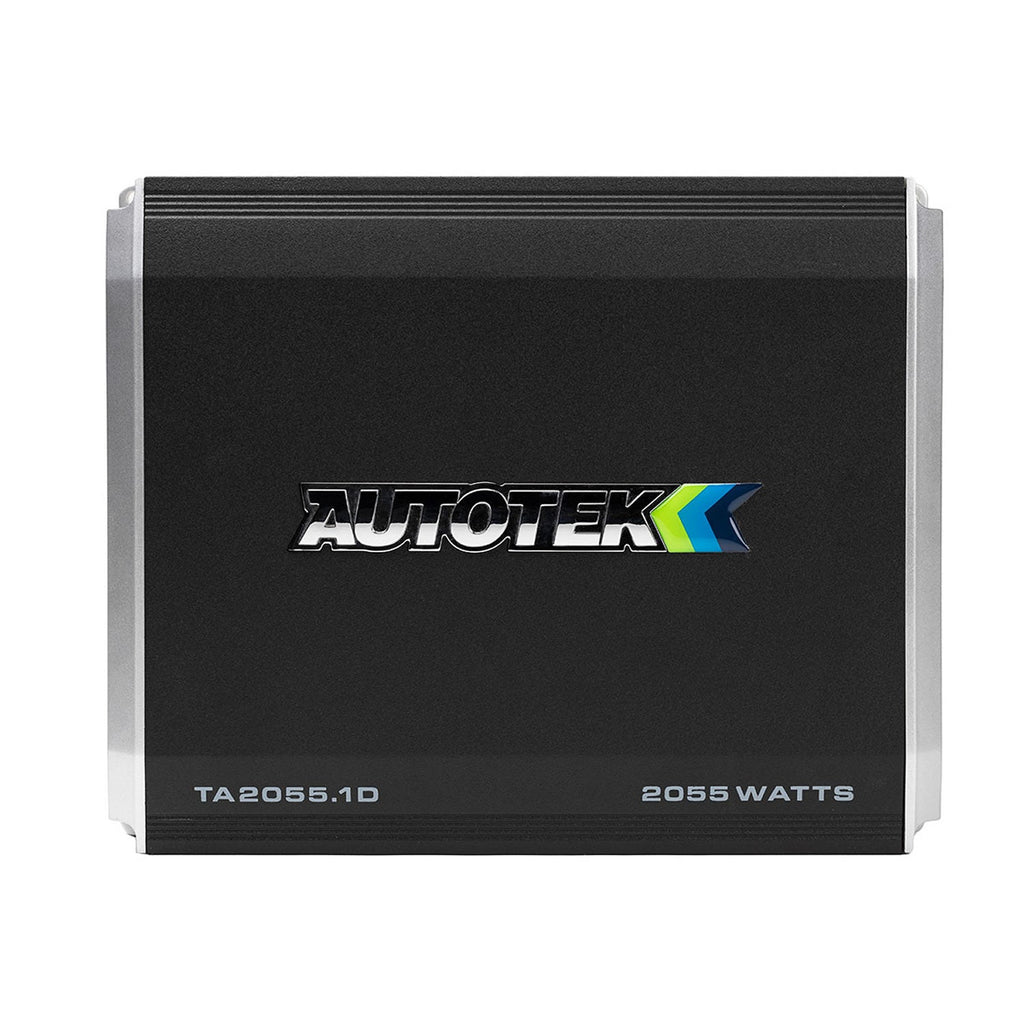 AUTOTEK TA-2055.1D 2000W (1000W RMS) Peak Monoblock Class D Subwoofer Car Audio Amplifier and Bass Remote