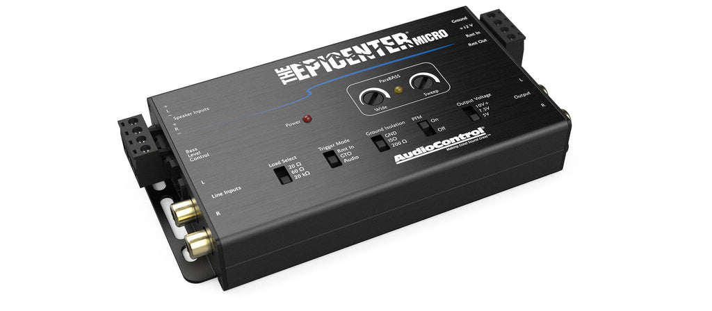 AudioControl The Epicenter® Micro Bass restoration processor+ Free Absolute Electrical Tape+ Phone Holder