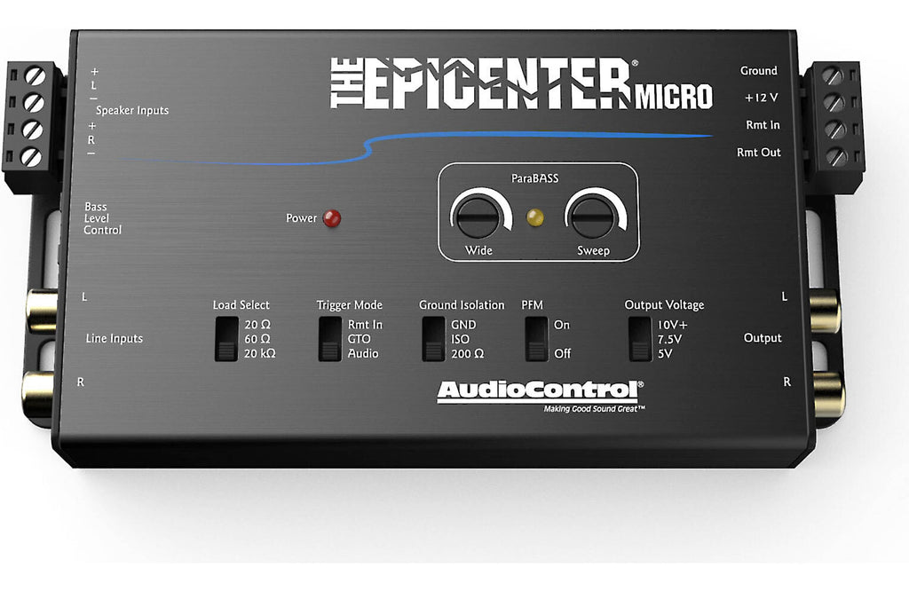 AudioControl The Epicenter Micro Bass restoration processor and line output converter