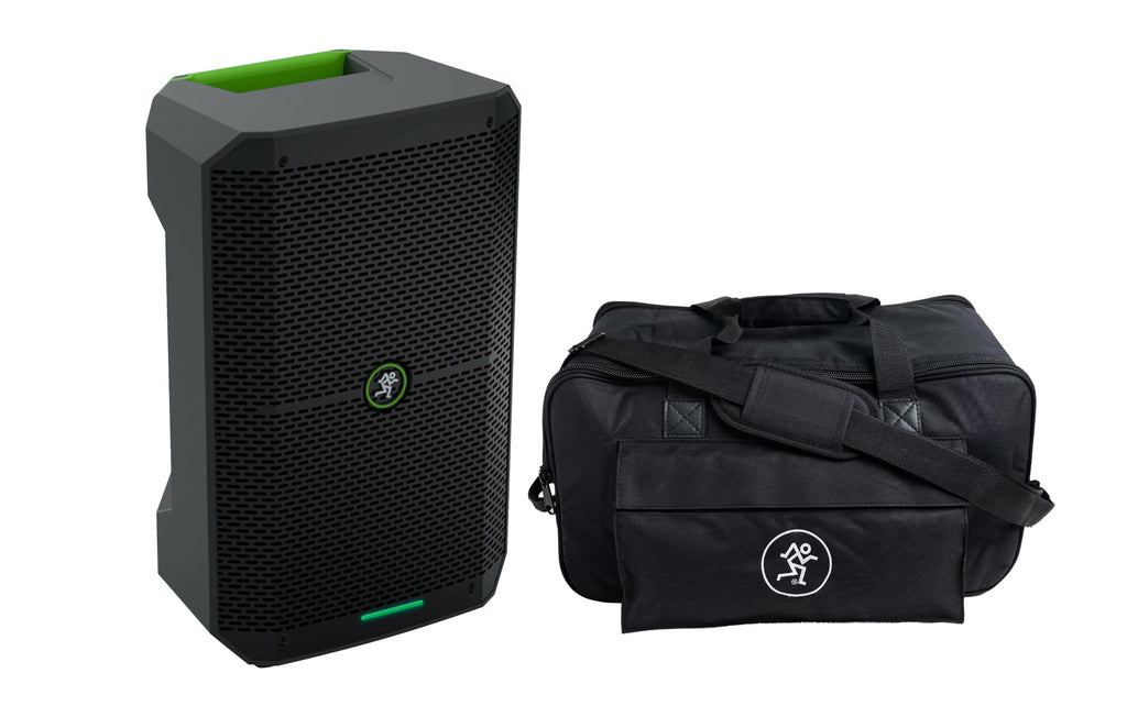 Mackie Thump GO 8" Portable Battery-Powered Rechargeable DJ PA Bluetooth Speaker+ Mackie Thump GO Carry Bag