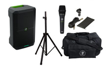 Load image into Gallery viewer, Mackie Thump GO 8&quot; Portable Battery-Powered Loudspeaker+Speaker Stand+Thump Go Carry Bag+Get Free Mackie Microphone EM89D