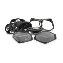 Load image into Gallery viewer, Rockford Fosgate TMS69BL9813 Saddlebag Audio Kit