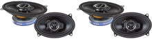 Charger l'image dans la galerie, 2 Absolute TQ-463 4X6" 400W 3-Way full-range Coaxial Loudspeakers Car Speakers