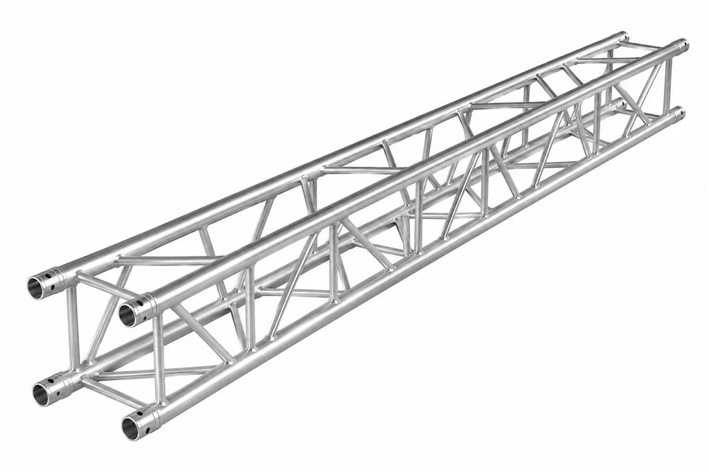 MR TRUSS TSQ984 9.84' x 12" Universal Straight Square Tubing Box Aluminum Lighting Trussing Segment for Pro Lighting