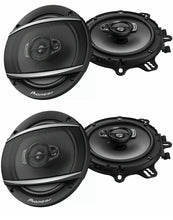 Charger l&#39;image dans la galerie, 2 Pairs of Pioneer 6-1/2&quot; 6.5&quot; 4-Way 350 Watt Coaxial Car Audio Speakers TS-A1680F (4 Speakers) + Absolute Cell Phone Magnet