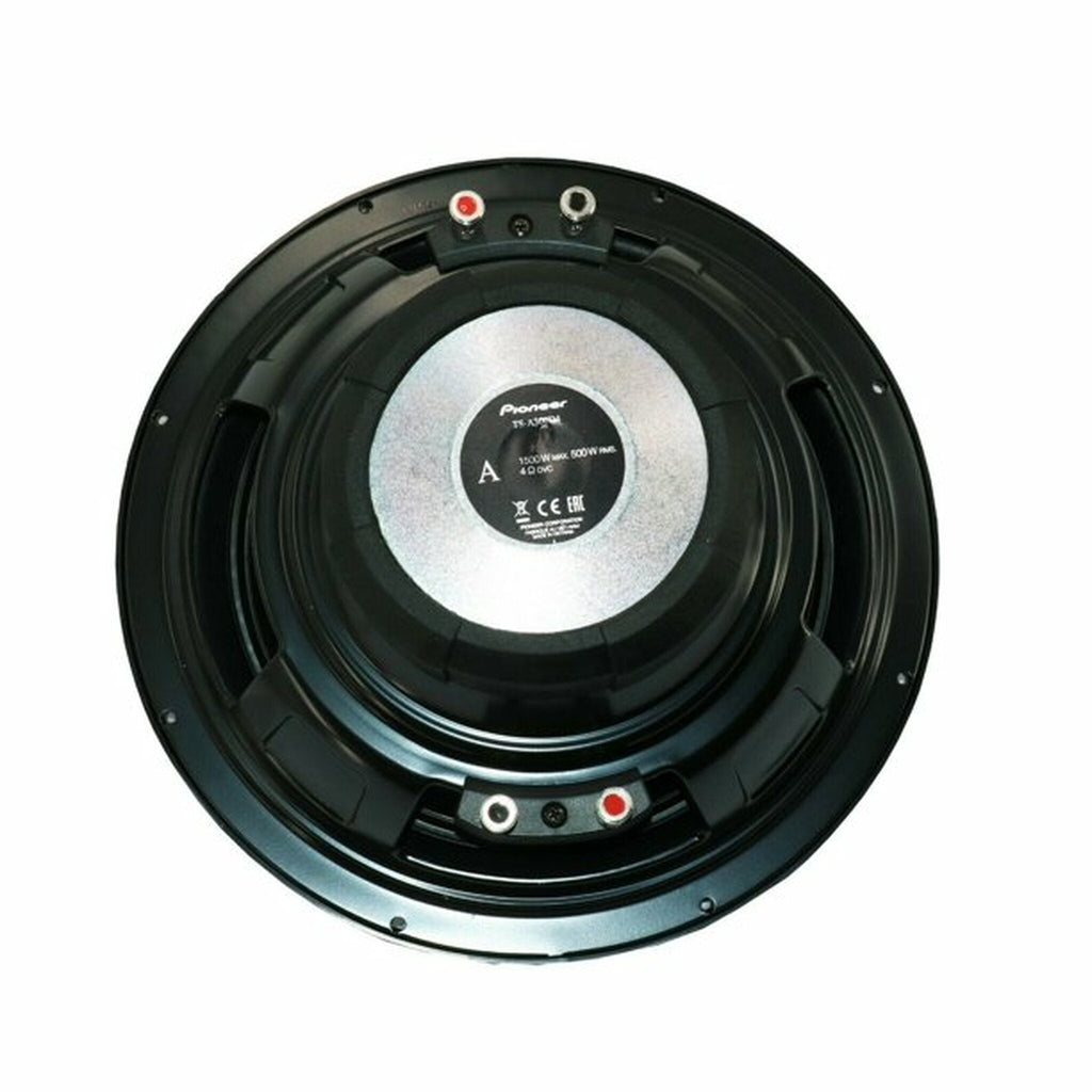 Pioneer TS-A300D4 12” Dual 4 Ohms Voice Coil Subwoofer - 1500 Watts with Phone Holder Magnet