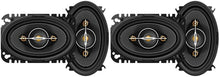 Charger l&#39;image dans la galerie, 2 Pioneer TS-A4671F 420W 4x6&quot; A-Series 4-way 4-ohm Coaxial Car Speakers