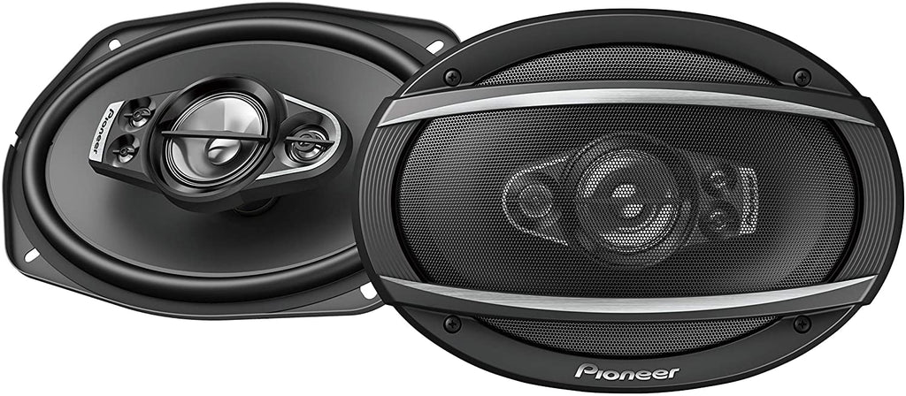 Pioneer TS-A1680F TS-A6970F 6.5" 3-Way and 6x9 5-Way Speakers + Absolute TW500 Super Dome Tweeter