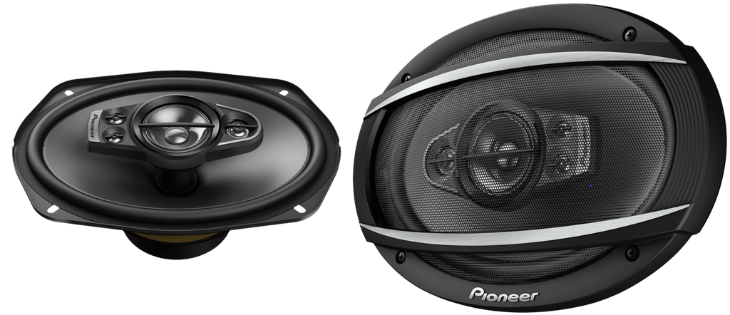 2 Pioneer TS-A6987S 6" x 9" 5-Way 700W Max 4-Ohms Car Audio Coaxial Speakers