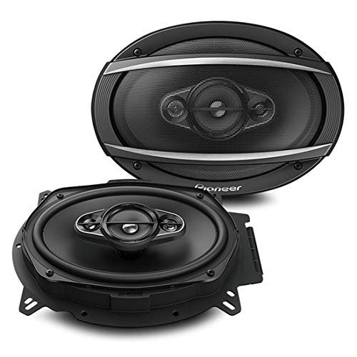 Pioneer TS-A1680F TS-A6970F 6.5" 3-Way and 6x9 5-Way Speakers + Absolute TW500 Super Dome Tweeter