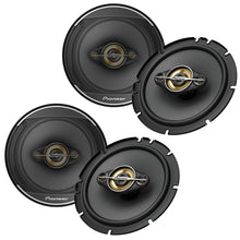 Charger l&#39;image dans la galerie, Pioneer TS-A1681F 350W MAX 6.5&quot; 4-WAY 4-OHM STEREO CAR AUDIO COAXIAL SPEAKERS