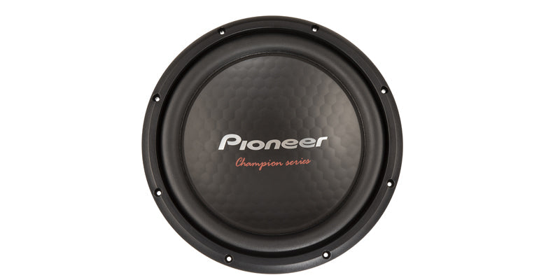 2 Pioneer TS-A301D4 1600W 12" Champion Series Dual 4-ohm Car Subwoofer