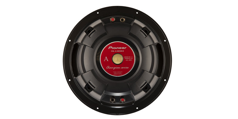 2 Pioneer TS-A301D4 1600W 12" Champion Series Dual 4-ohm Car Subwoofer