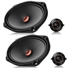 Charger l'image dans la galerie, Pioneer TS-D69C 660W 6x9" D Series 2 Way Component 4-ohm Speakers