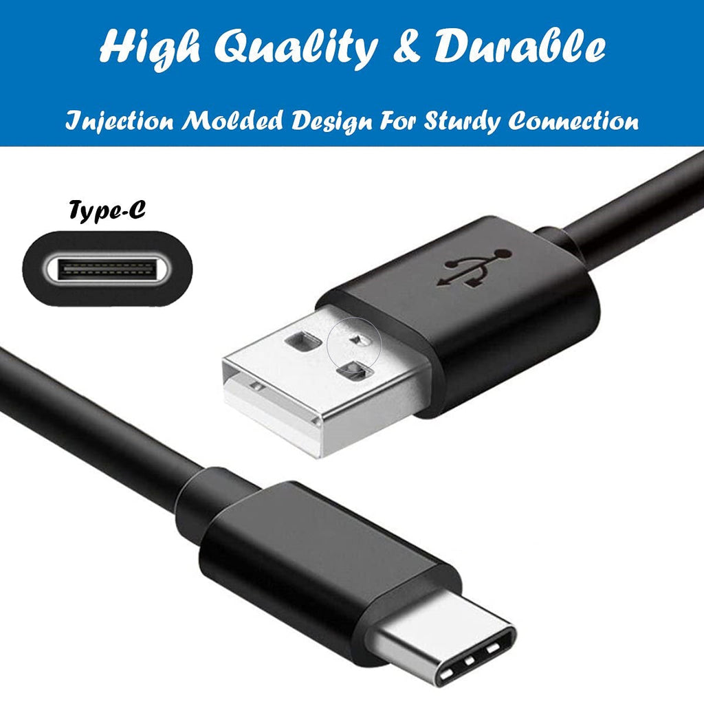 American Terminal USB-C to USB-A 3.0 Cable 6 Feet Type C Charging and Data Transfer