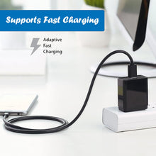 Load image into Gallery viewer, American Terminal USB-C to USB-A 3.0 Cable 6 Feet Type C Charging and Data Transfer 10-Pack
