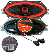 Charger l'image dans la galerie, V410 4x10" B-Pillar Speakers Harness Fit 1982-93 S-10 &amp; 1982-90 GMC S-15