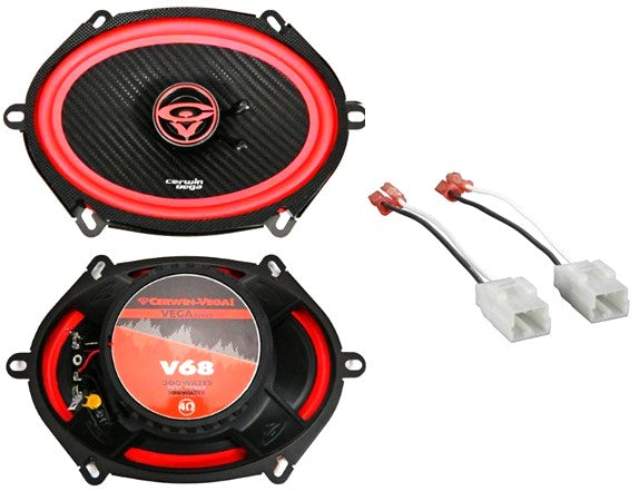 Cerwin-Vega V68 6x8" Front or Rear Speakers Fit 1996-1999 Ford Taurus