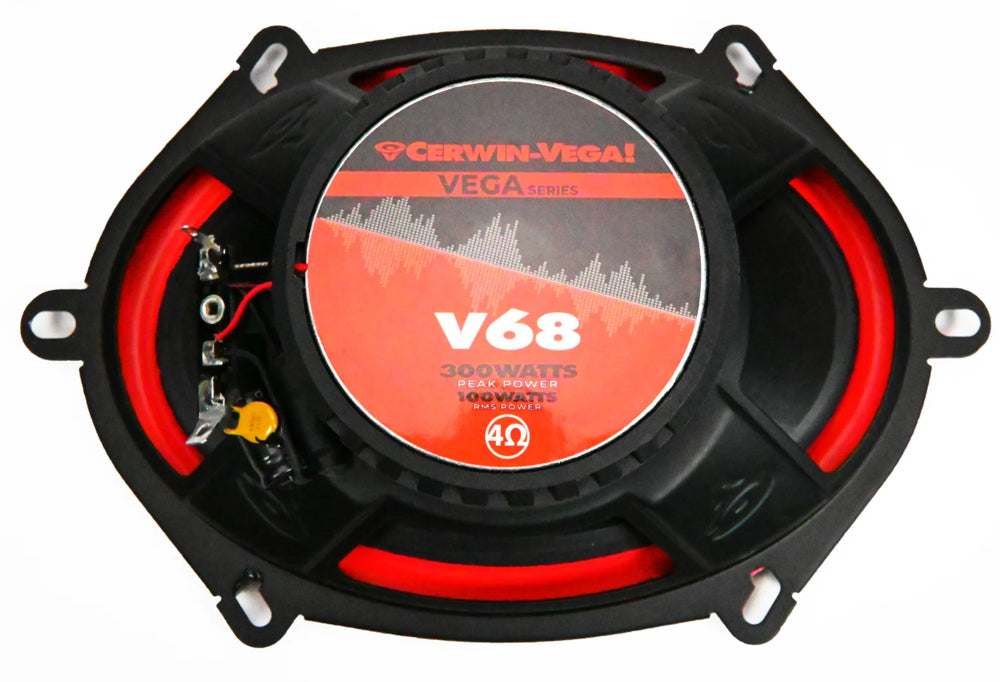 2 Cerwin-Vega V68 6x8" Front & Rear Car Door Speakers Fit 1994-04 Ford Mustang