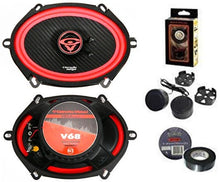 Charger l'image dans la galerie, Cerwin-Vega V68 6x8" 600W Vega Series 2-Way Coaxial 4-ohm Speakers Bundle