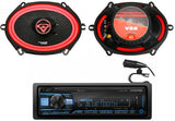 Alpine UTE-73BT Bluetooth Car Stereo + V68 6x8