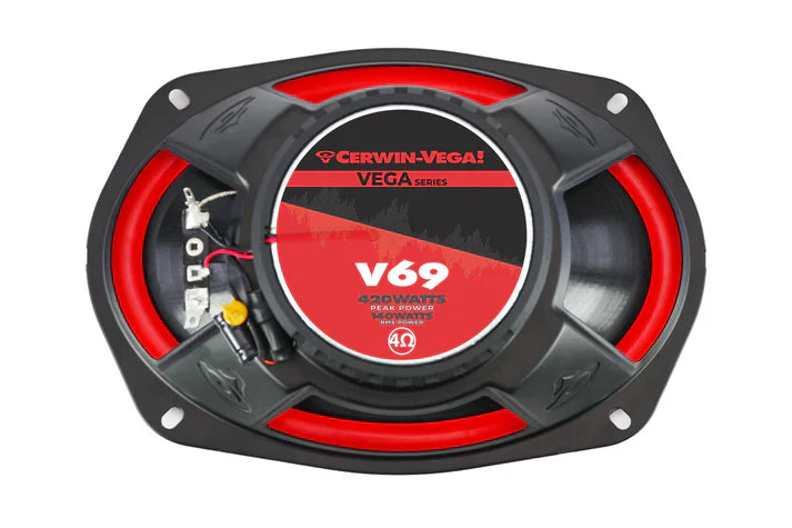 Cerwin Vega V69 2025 Edition 6"x9" 2-WAY COAXIAL FULL RANGE SPEAKERS