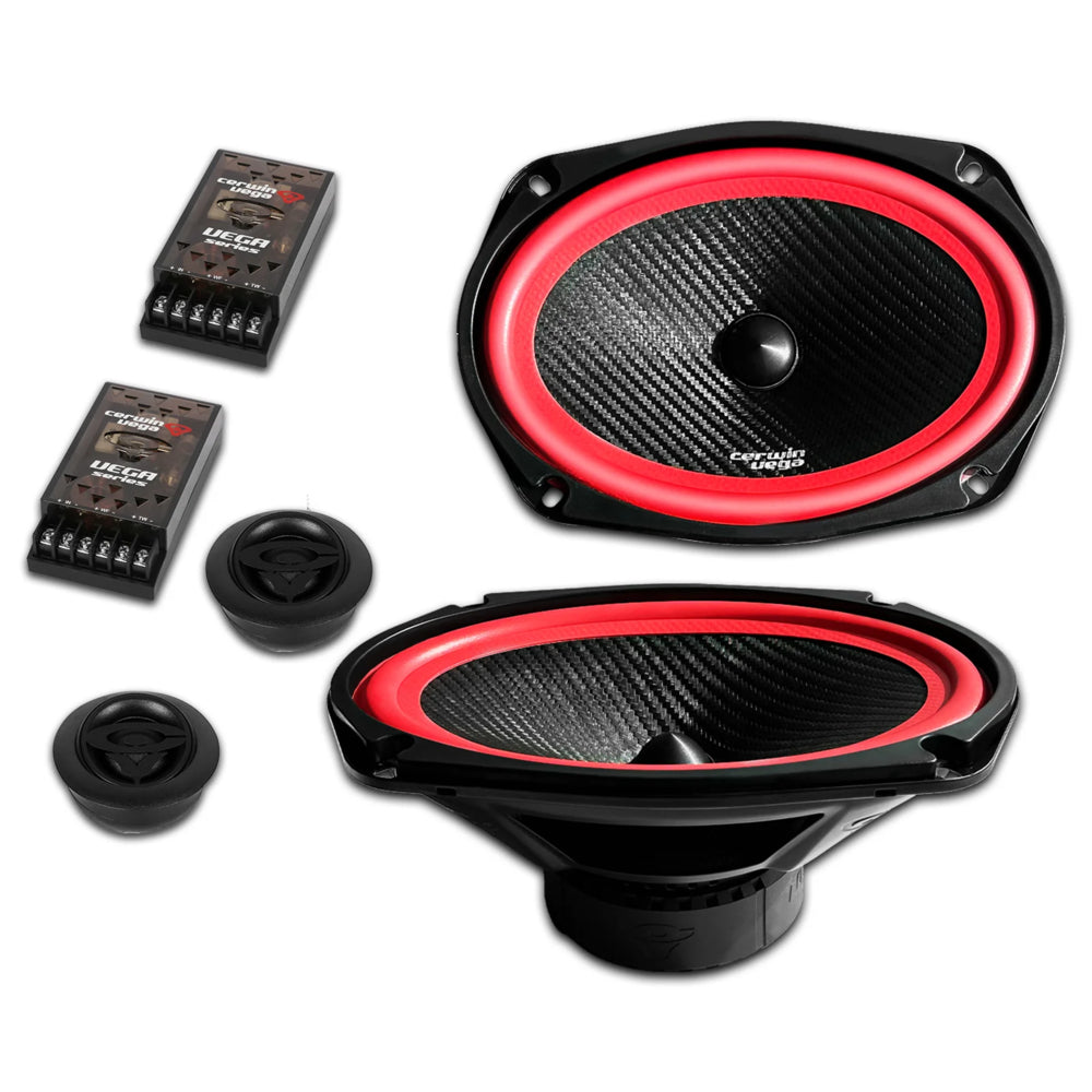 Cerwin Vega V69C 2025 Edition - 6"x9" 2-Way Component Speakers