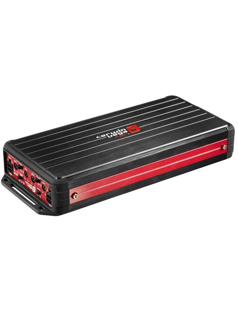 Cerwin Vega VCU84 Compact/Micro 4 Channel Car Amplifier Class D+ 4G Amp Kit