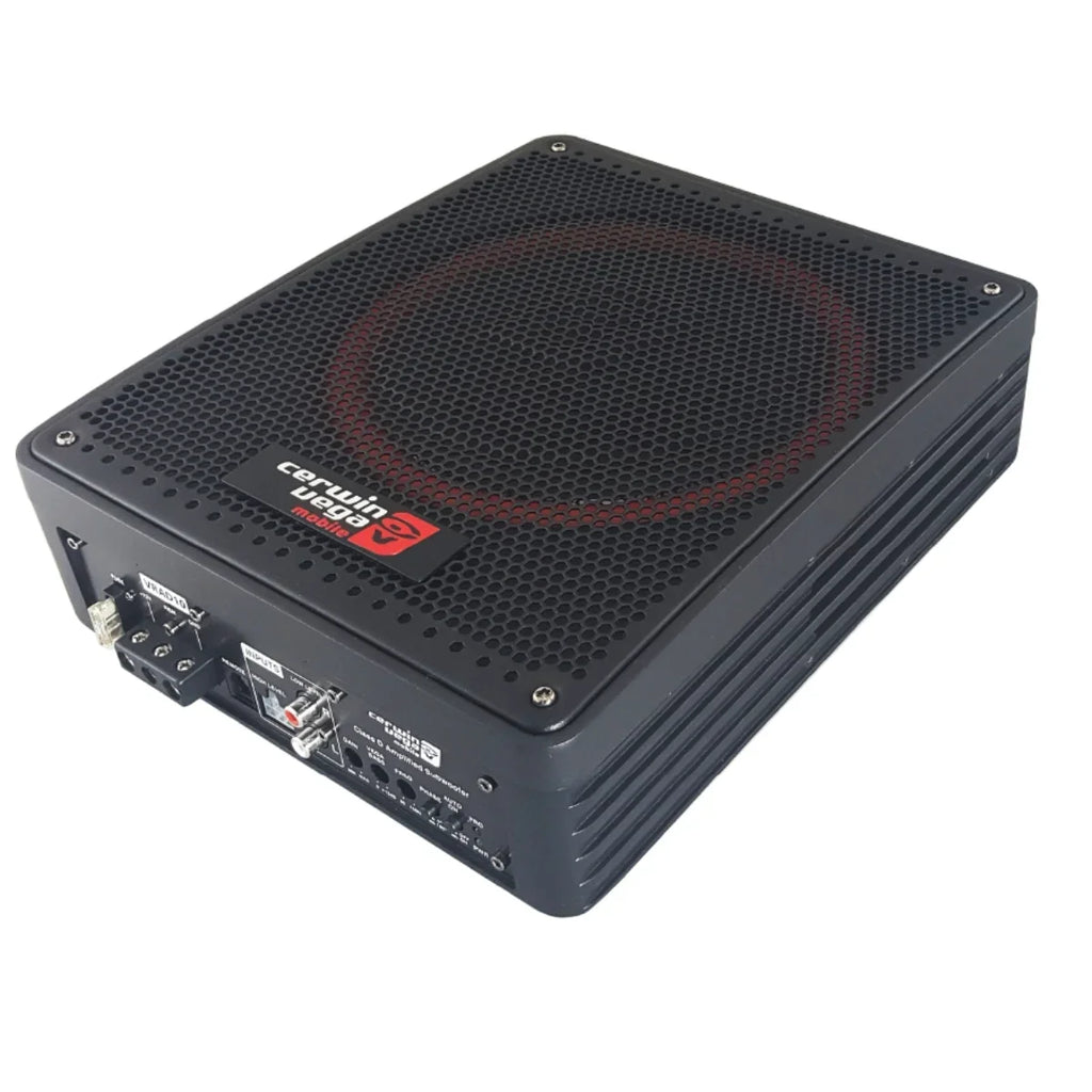 Cerwin Vega VRAD10 VEGA Series 10" Active Slim Subwoofer Enclosure W/Passive Radiator