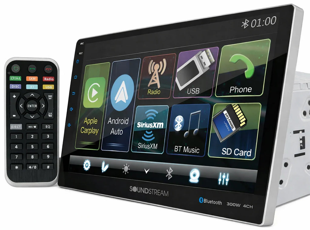 Soundstream VRCPAA-106MW 10.6" 2-DIN Digital Multimedia + Camera PK6