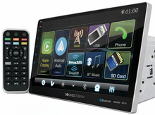 Charger l'image dans la galerie, Soundstream VRCPAA-106MW 10.6" HD Touchscreen Display 2-DIN Digital Multimedia Video Receiver with Wireless Apple CarPlay