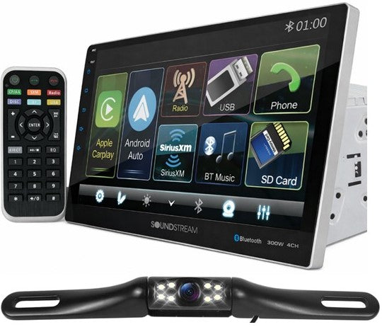 Soundstream VRCPAA-106MW 10.6" 2-DIN Digital Multimedia + Camera PK5