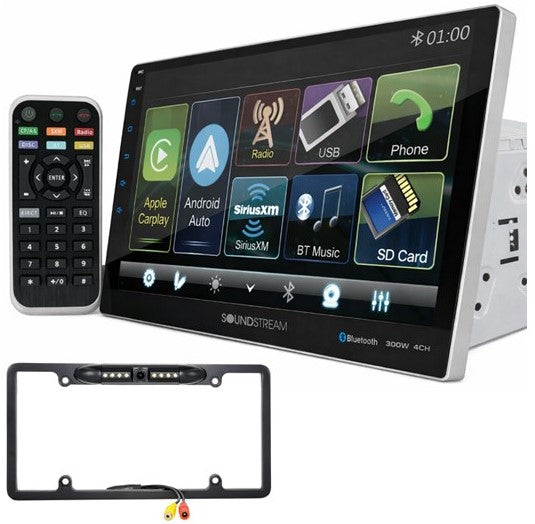 Soundstream VRCPAA-106MW 10.6" 2-DIN Digital Multimedia + Camera PK7
