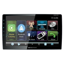 Load image into Gallery viewer, Soundstream VRCPAA-106 10.6” Double-DIN CD/DVD Floating Touch CarPlay Android