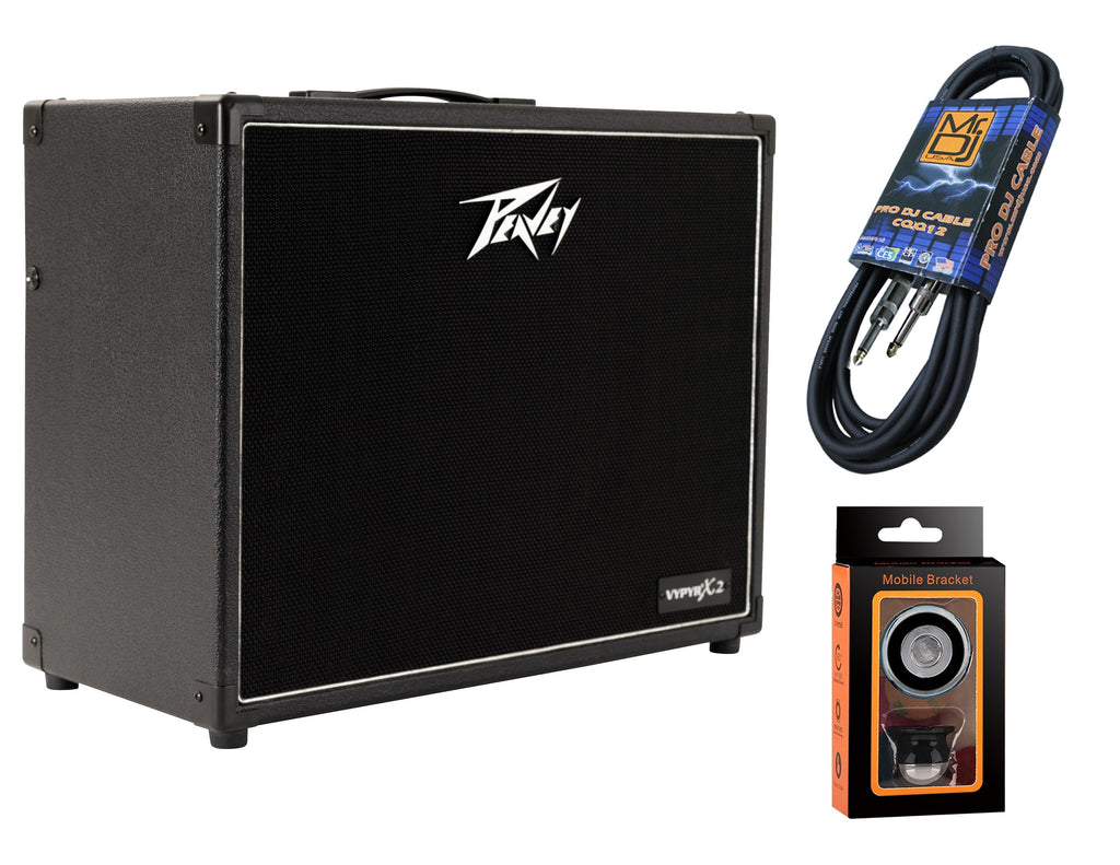 Peavey  VYPYR® X2 Guitar Modeling Amp+Sanpera Footswitch+ Free Mr. Dj Isntrument Cable + Phone Holder