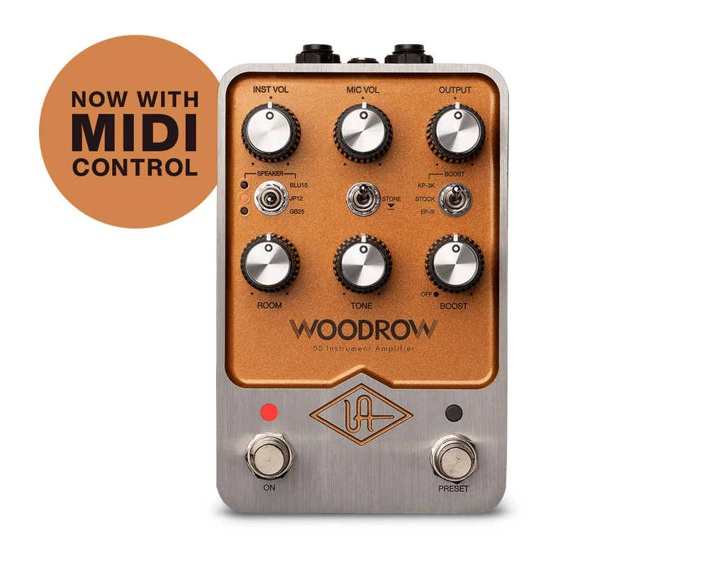 Universal Audio UA-WOODROW-U Woodrow '55 Instrument Amplifier Pedal